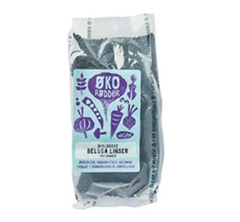 Øko Rødder Beluga Linser Ø (400 g)