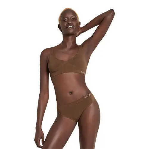 Padded Shaper Crop Bra Nude 6 | Str. Xl