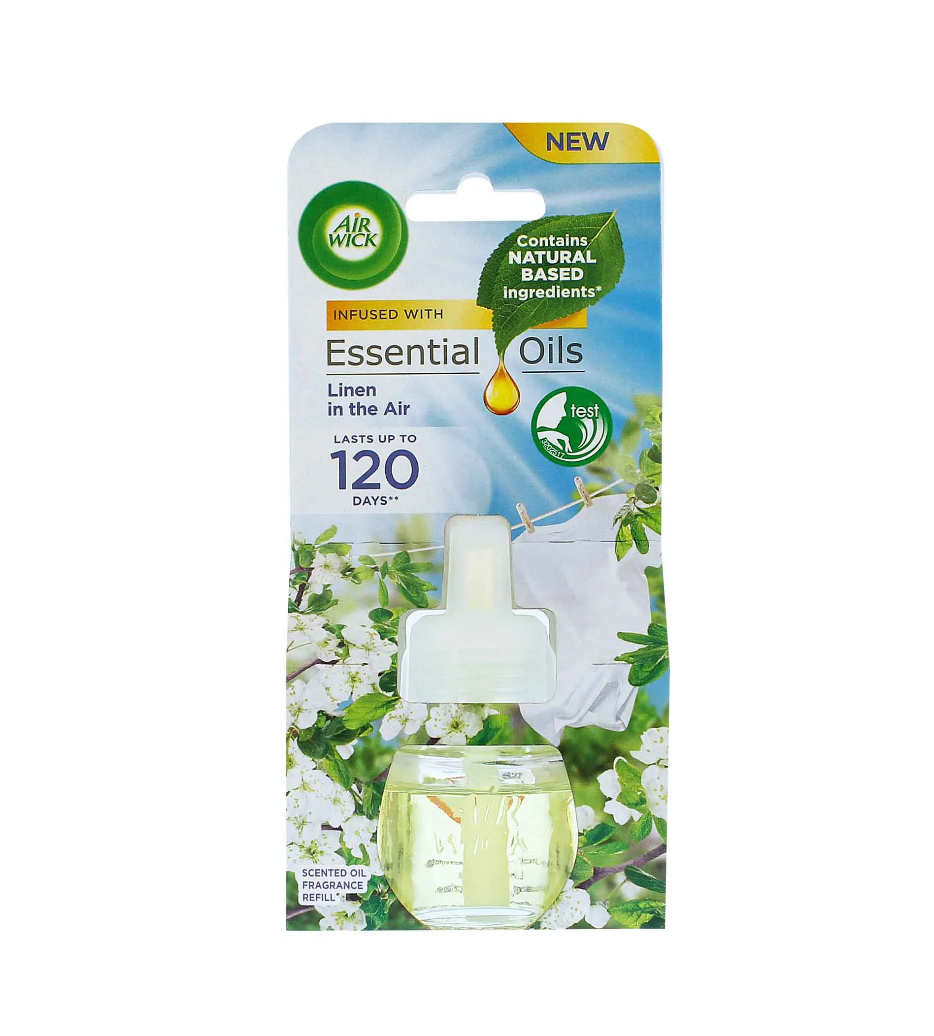 Air Wick Linneduft flydende refill til elektrisk enhed til mænd