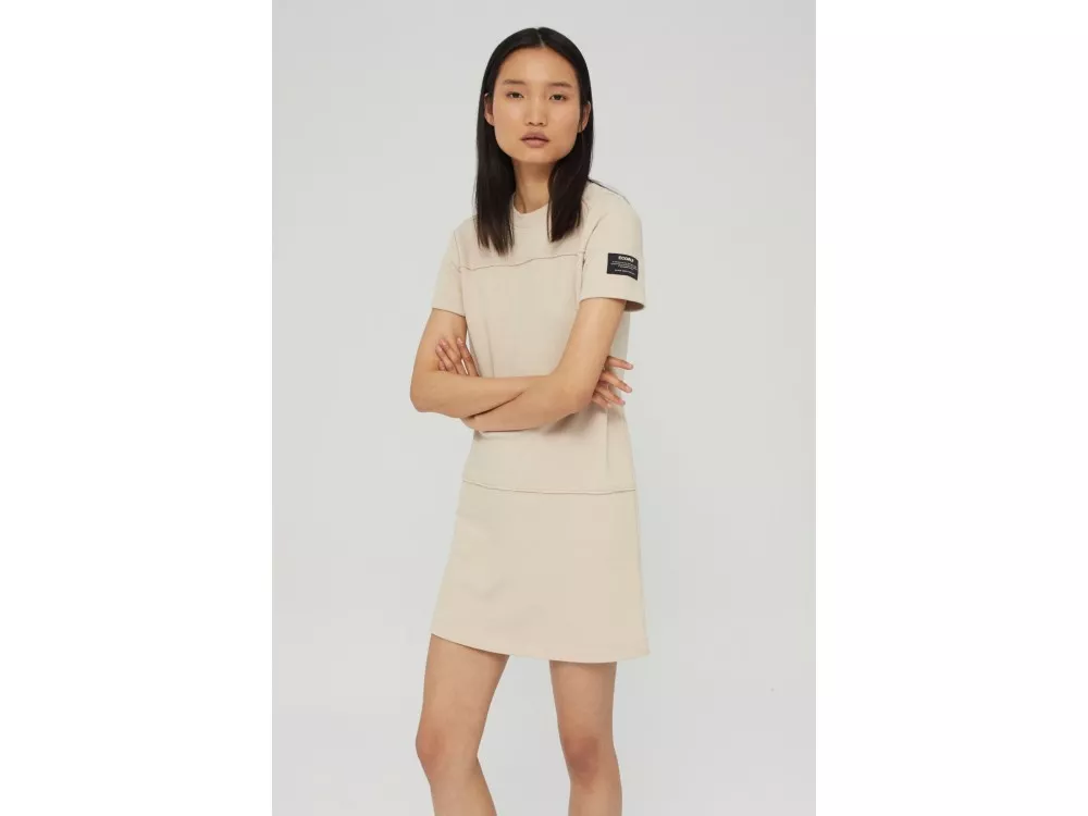 Ecoalf Angie Dress Woman Sand