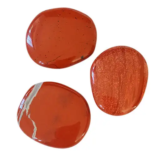 Rød Jaspis (Poleret)