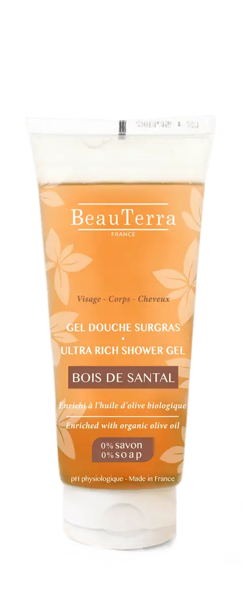BeauTerra Ultra Rich Shower Gel Sandelwood - 200 ml.