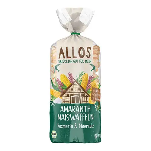 Majsgaletter Rosmarin Havsalt Økologisk | 100 gr