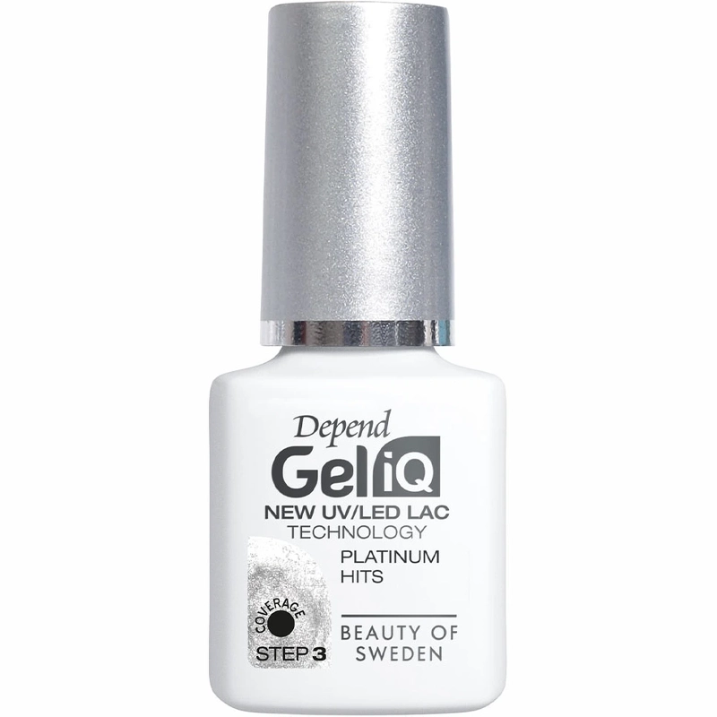 Depend Cosmetic Gel iQ Polish Step 3 - 5 ml - Platinum Hits