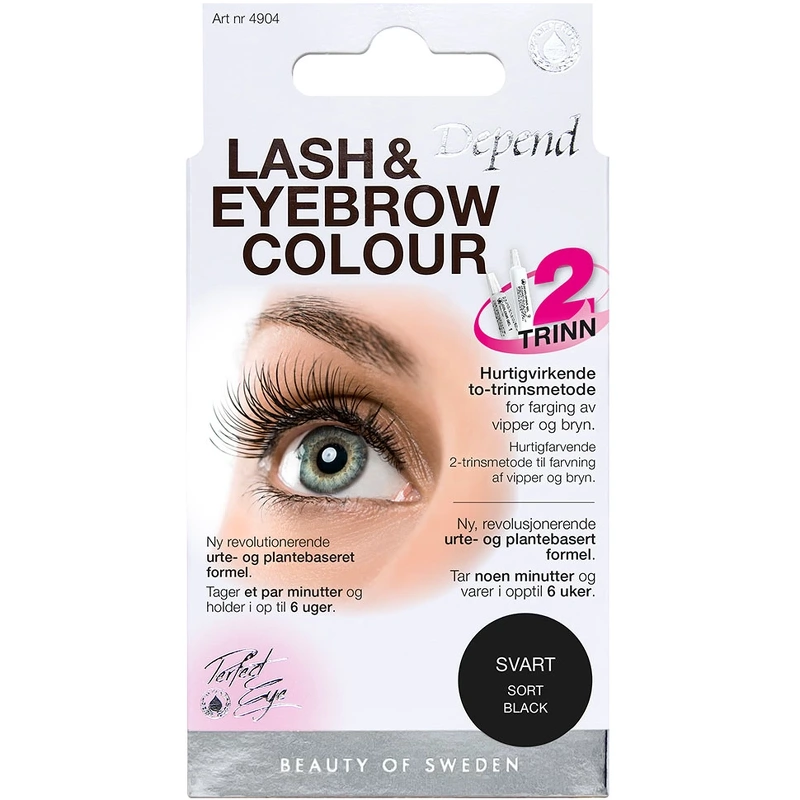 Depend Cosmetic PE Lash & Eyebrow Colour - Black