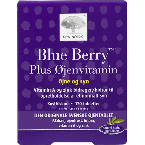 Blue Berry Plus Øjenvitamin | 120 Tabl.