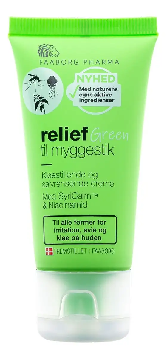 Faaborg Pharma Relief green til myggestik - 30 ml.