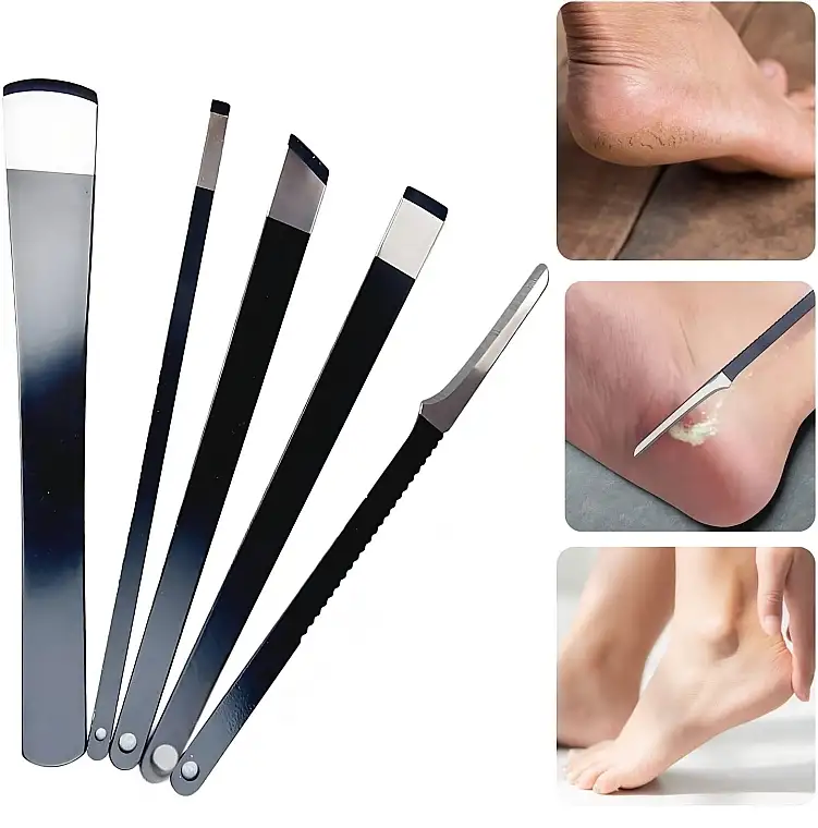 Professionelt pedicuresæt med 5 i 1 75647323