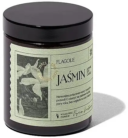 Jasmine duftlys med hætte 22627818