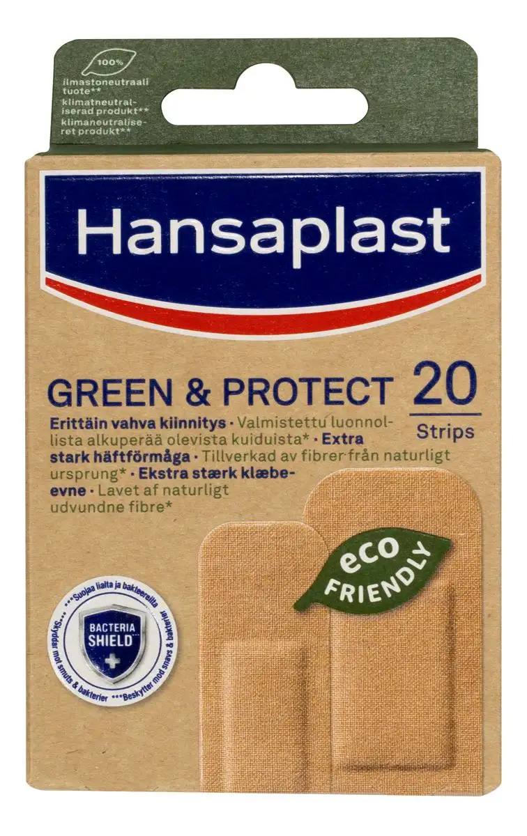 Hansaplast Green & Protect - 20 stk.