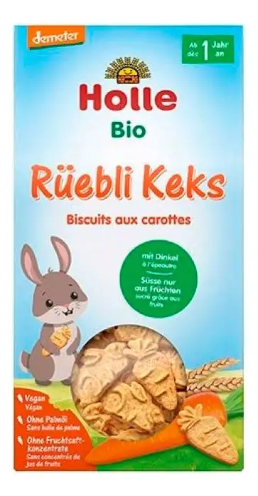 Holle Ruebli Kiks Ø - 100 g.