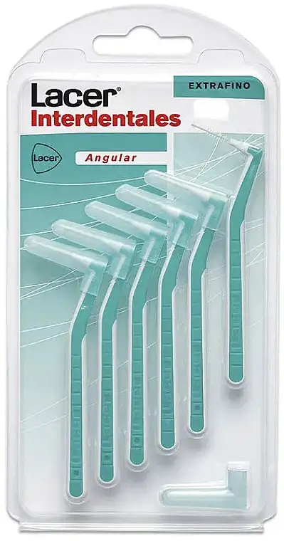 Interdentalbørste vinklet, grøn 59288727