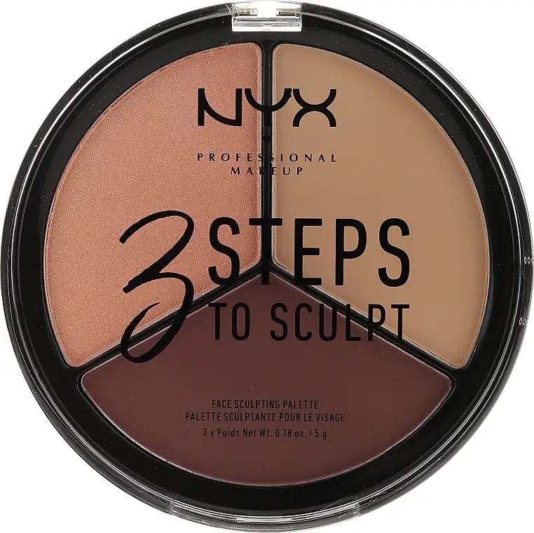 NYX Professional Makeup 3 Steps To Sculpting Palette 44463013