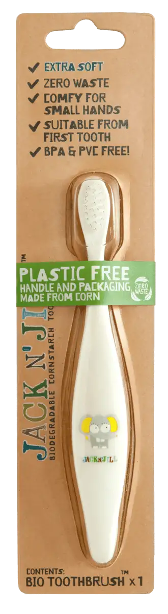 Jack N' Jill børnetandbørste - Elefant