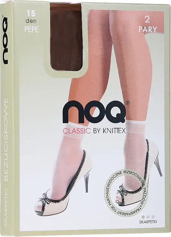 Kvindestrømper "Pepe“ 15 Den, 2 pair, beige 27089306