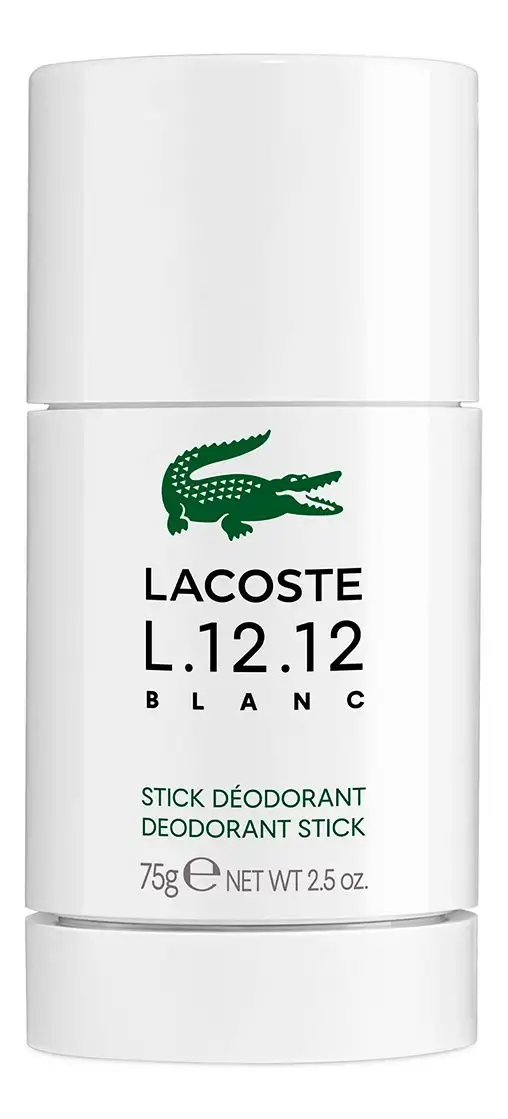 Lacoste L.12.12 Blanc Deo Stick - 75 ml.