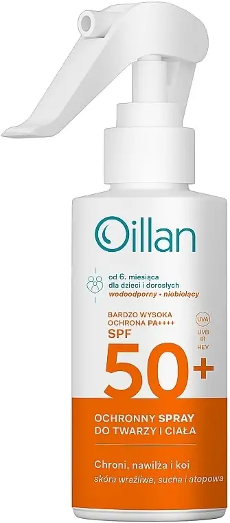 Solbeskyttelse ansigts og kropsspray 14031140