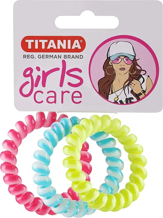 Hårbånd "Anti Ziep" flerfarvet, 3 stk., diameter 5cm 85005622