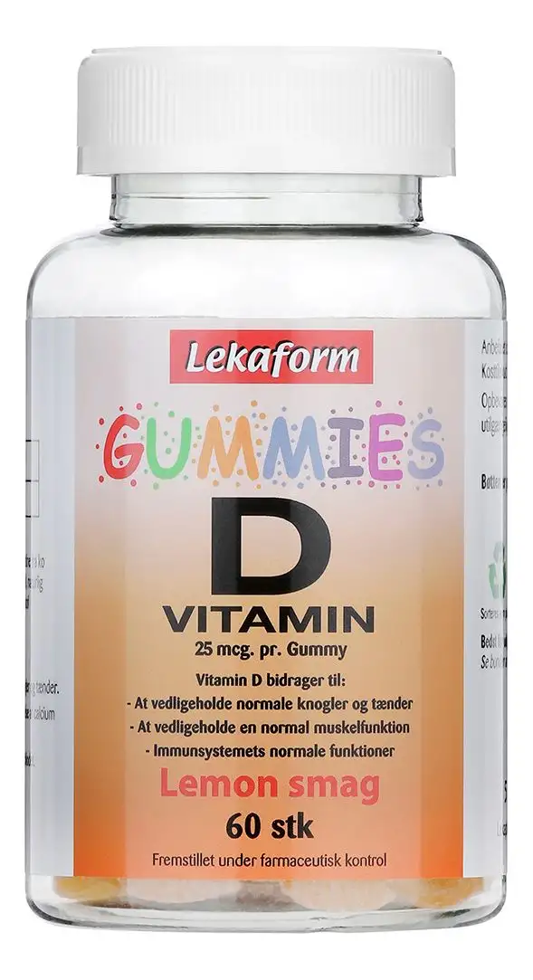 Lekaform Gummies D-Vitamin - 60 stk.