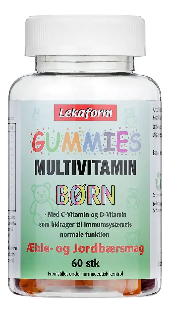Lekaform Gummies Multivitamin Børn - 60 stk.