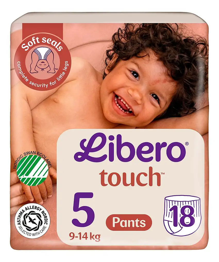 Libero Touch 5 Pants 9-14 kg. 18 stk.