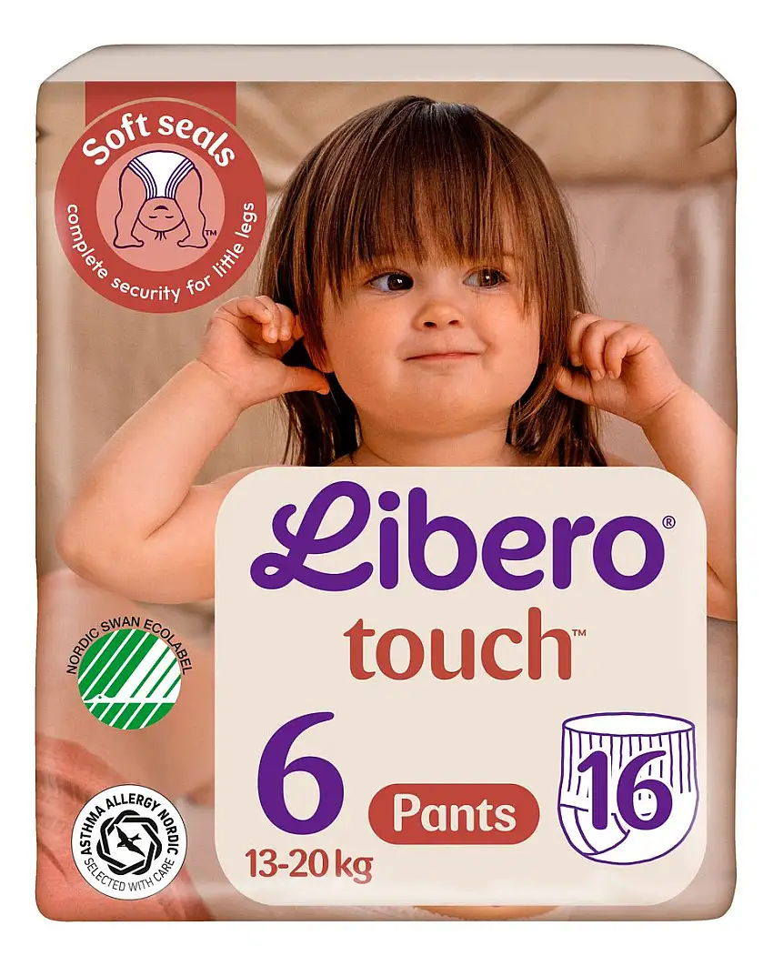 Libero Touch 6 Pants 13-20 kg. - 16 stk.