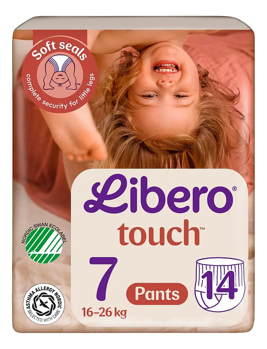 Libero Touch 7 Pants 16-26 kg. - 14 stk.