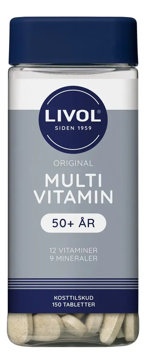 Livol Multivitamin 50+ - 150 tabl.