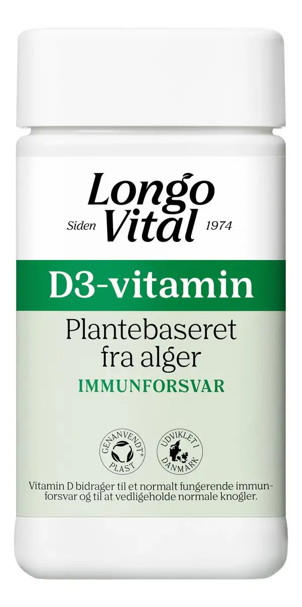 LongoVital D3-vitamin - 180 tabl.