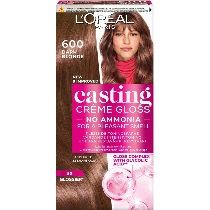 L'Oréal Paris Casting Créme Gloss - 600 Dark Blonde