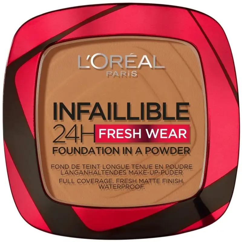 L'Oréal Paris Infaillible 24h Fresh Wear Powder Foundation 9 gr. - 355 Sienna