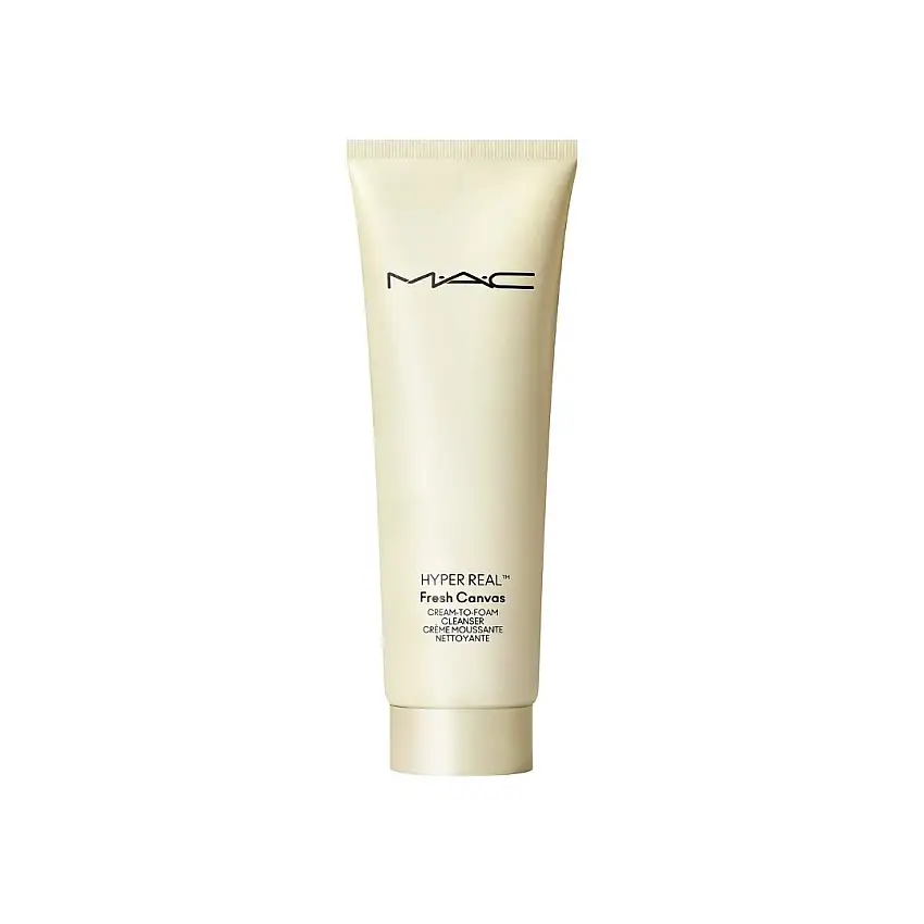 Mac Hyper Real Fresh Canvas Cream To Foam Cleanser 30ml