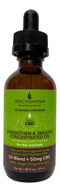 Macadamia Strengthen & Smooth Concentrated Oil - 53 ml.