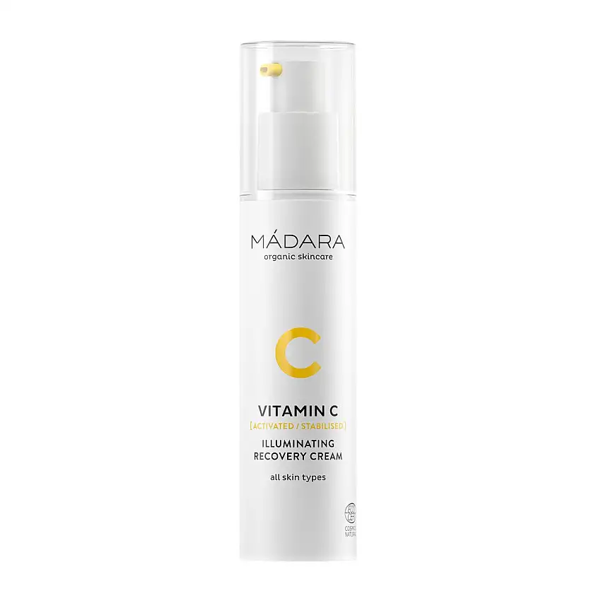 Mádara Vitamin C Illuminating Recovery Cream - 50 ml.