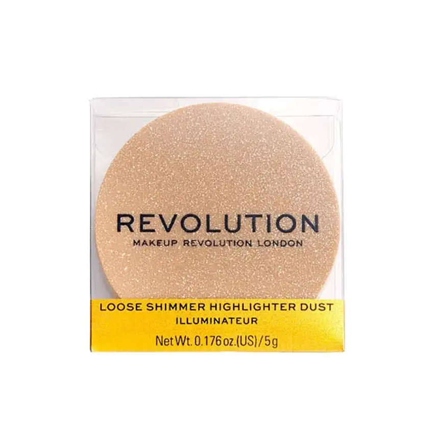 Makeup Revolution Loose Shimmer Highlighter Dust Rose Quartz 5g