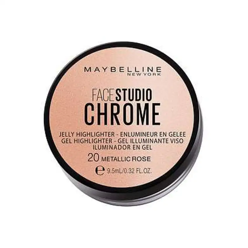Maybelline Face Studio Chrome Jelly Highlighter Metallic Bronze 8g