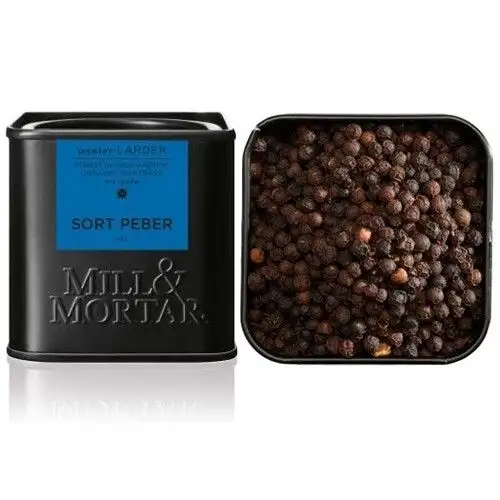 Mill & Mortar Sort Peber Hel Ø - 50 g.