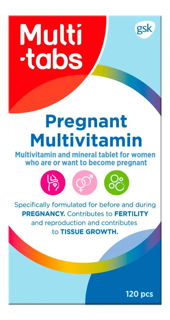Multi-tabs Pregnant Multivitamin - 120 tabl.