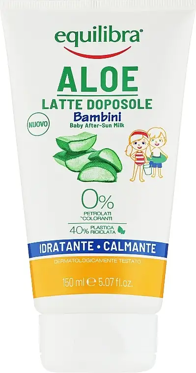 Beroligende fugtighedsmælk til børn efter solskoldning 30351399