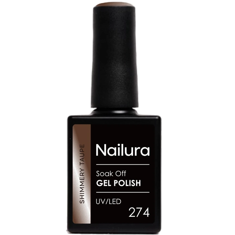 Nailura Cat Eye Gel Polish 10 ml - 274 Shimmery Taupe