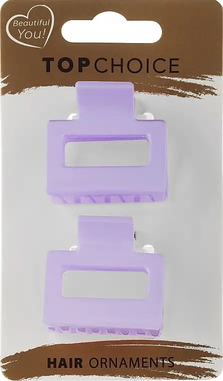 Hårklemmer, 21336, 2 stk., lilla 67814832