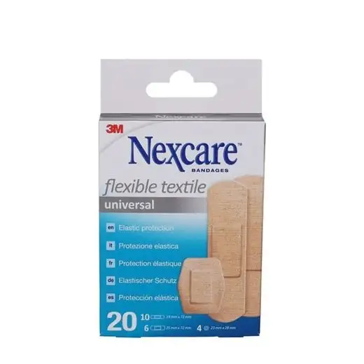 Nexcare textile assorteret - 20 stk.