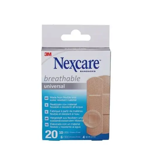Nexcare universal assorteret - 20 stk.