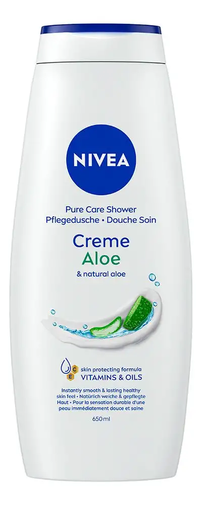 Nivea Care Creme Aloe Vera Shower - 650 ml.