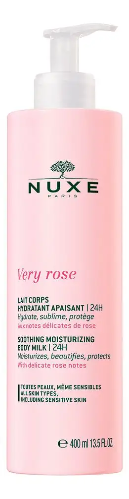 Nuxe Very Rose Body Milk - 400 ml.