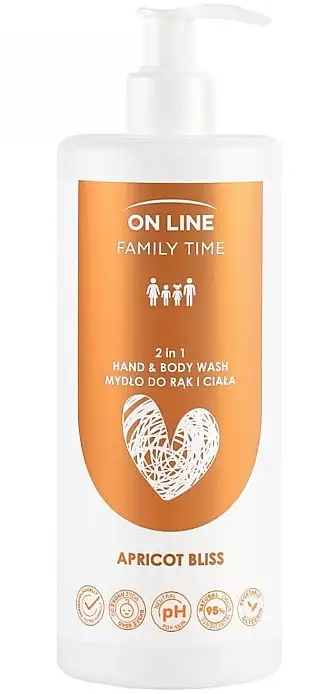 2i1 Apricot Bliss hånd- og kropssæbe 27258277