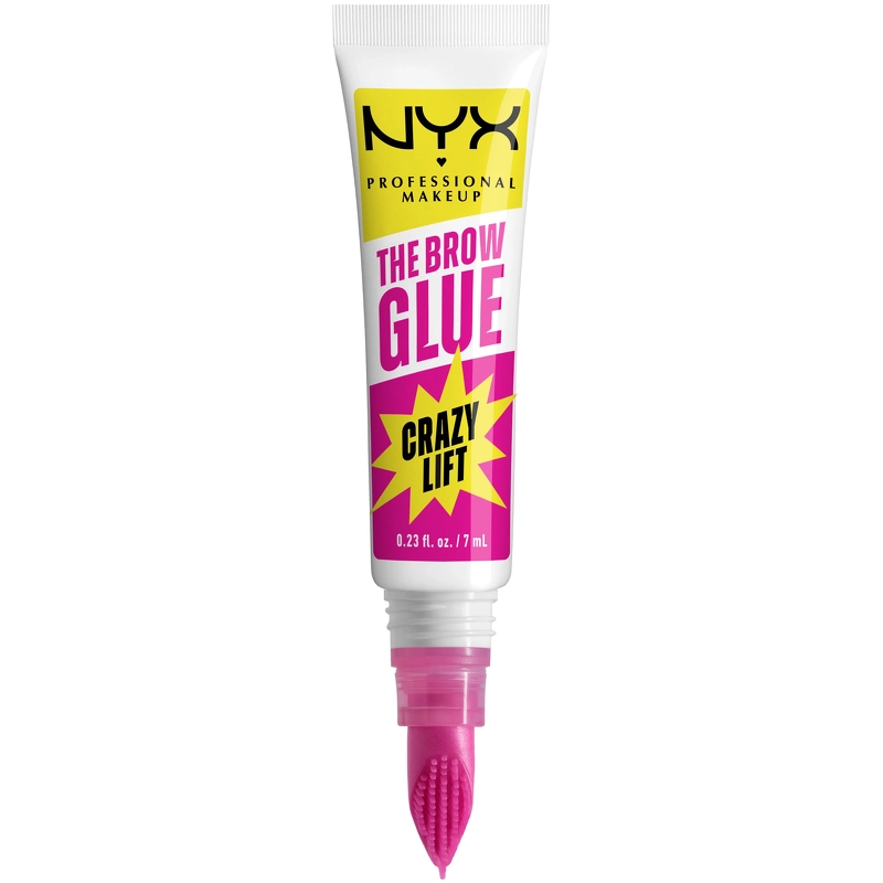 NYX Prof. Makeup The Brow Glue Crazy Lift 7 ml - 01 Transparent