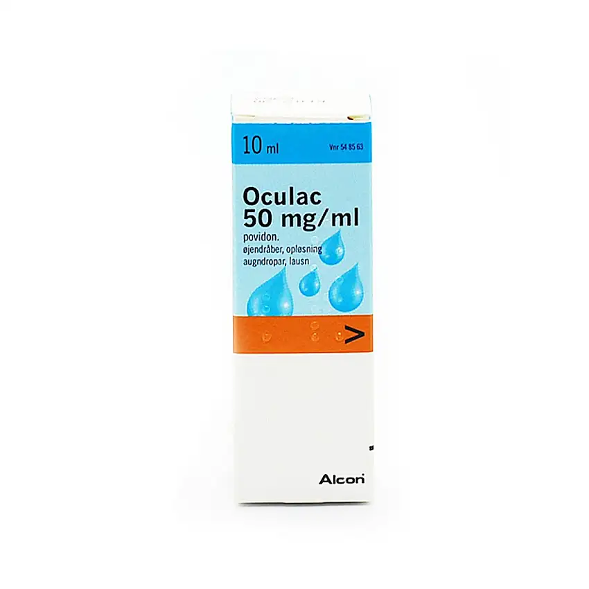 Oculac Øjendråber 50 mg/ml - 10 ml