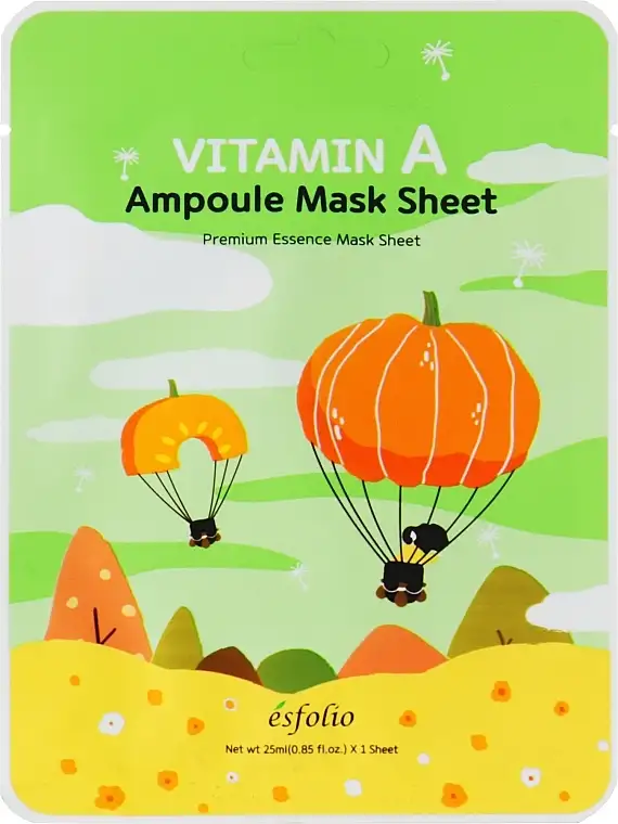 Vitamin A foryngende ansigtsmaske 23353030