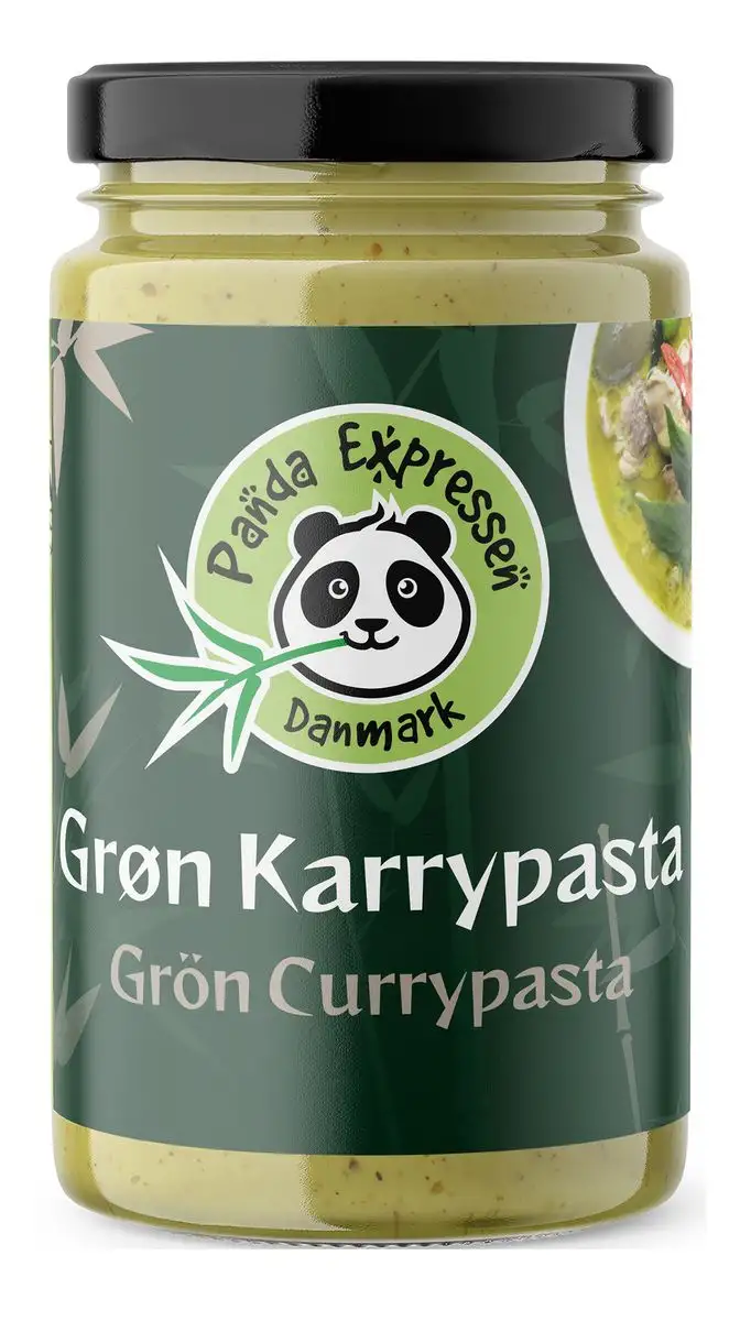 Panda Expressen Grøn Karrypasta - 110 g.